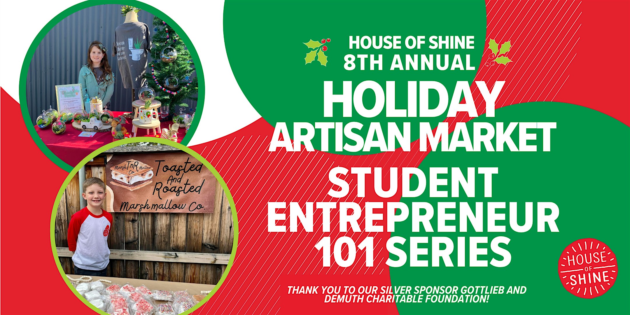 8th Annual Holiday Artisan Market Student Entrepreneur 101 Series