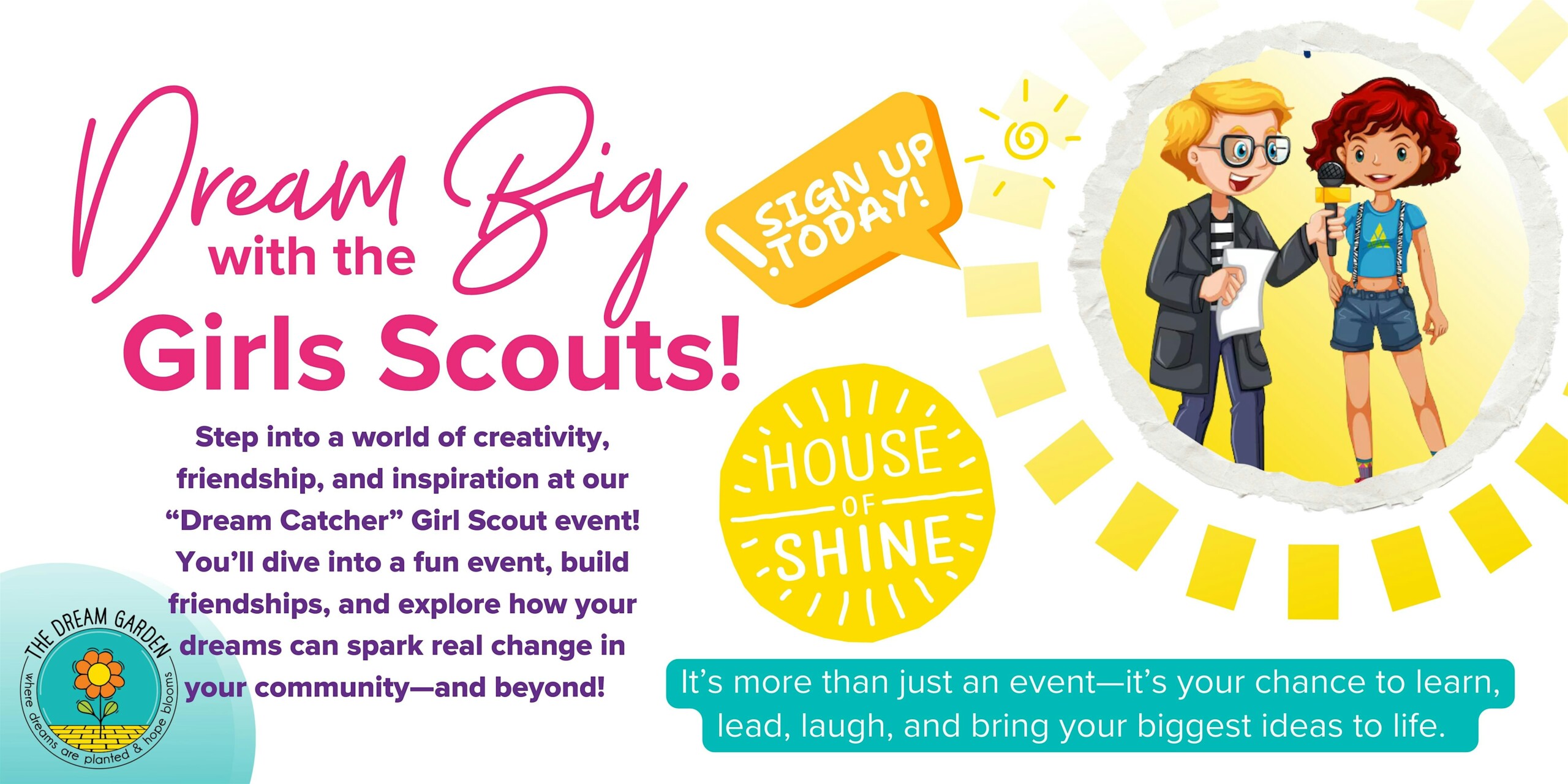 Dream Big with Girl Scouts at the House of Shine
