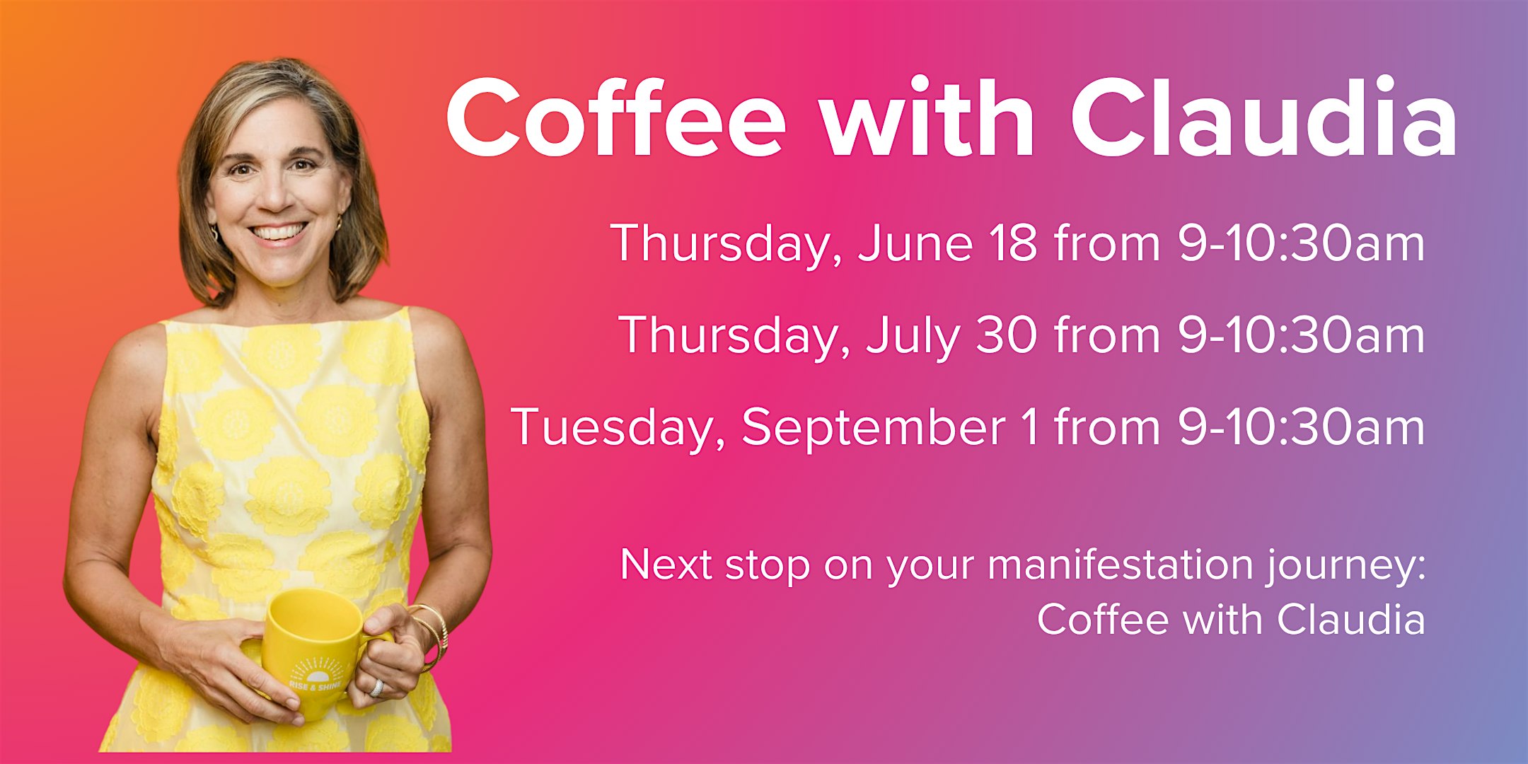 Coffee with Claudia
